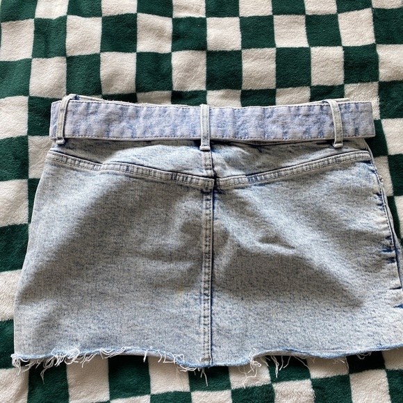 Bershka low rise denim skirt - Picture 8 of 8